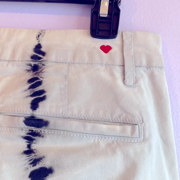 *RaRE* Sundry Wash Grey Tie Dye Jeans Women’s Pants Embroidered Heart Size 26 ! - Picture 6 of 9